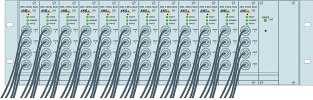 Figure 2. Example of a 48-channel rack mount video server